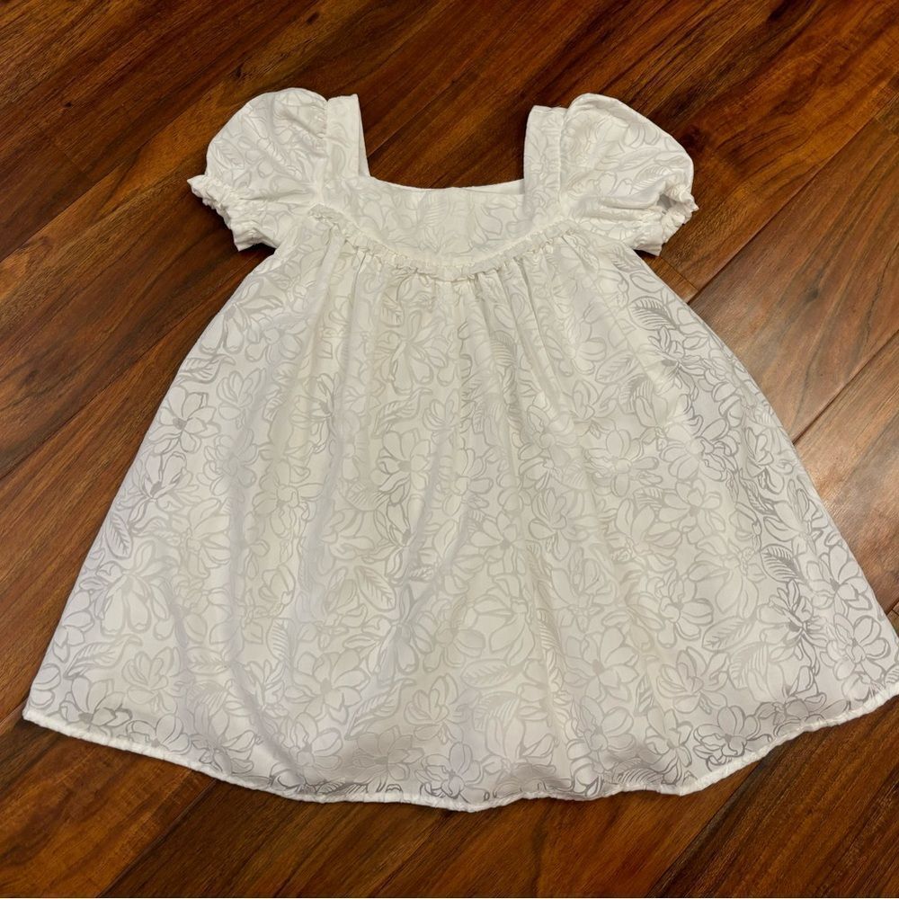 Joie white floral short sleeve dress